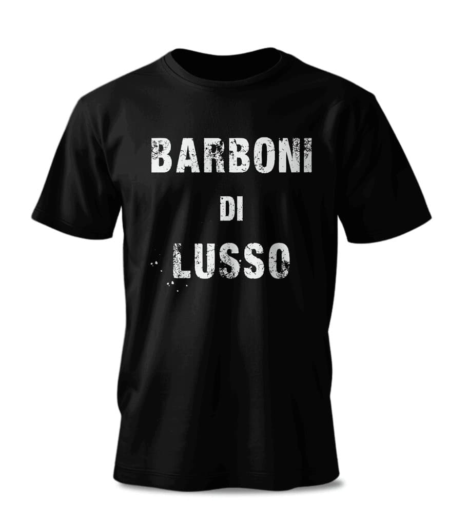 T-shirt BARBONI DI LUSSO — Nero